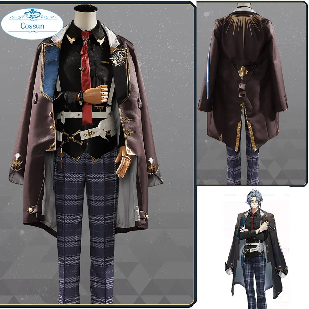 

Vtuber XSOLEIL Hex Haywire Cosplay Costume Halloween Game New Suit Women Men