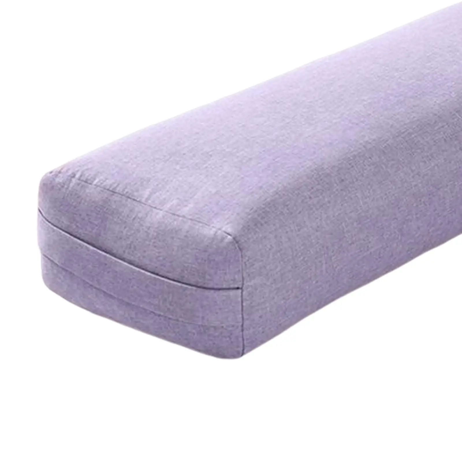 

Professional Yoga Bolster with Carry Handle Pillow for Legs Restorative Yoga Beige