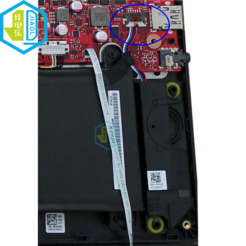Computador Portátil Alto-falante Embutido Fixar Alto-falantes de Som para Asus Rog Gl531gu Gl531gv Gl531gw Gl531gt 0407203250000 04a4-03mn0a2 Gl531 - Imagem 3