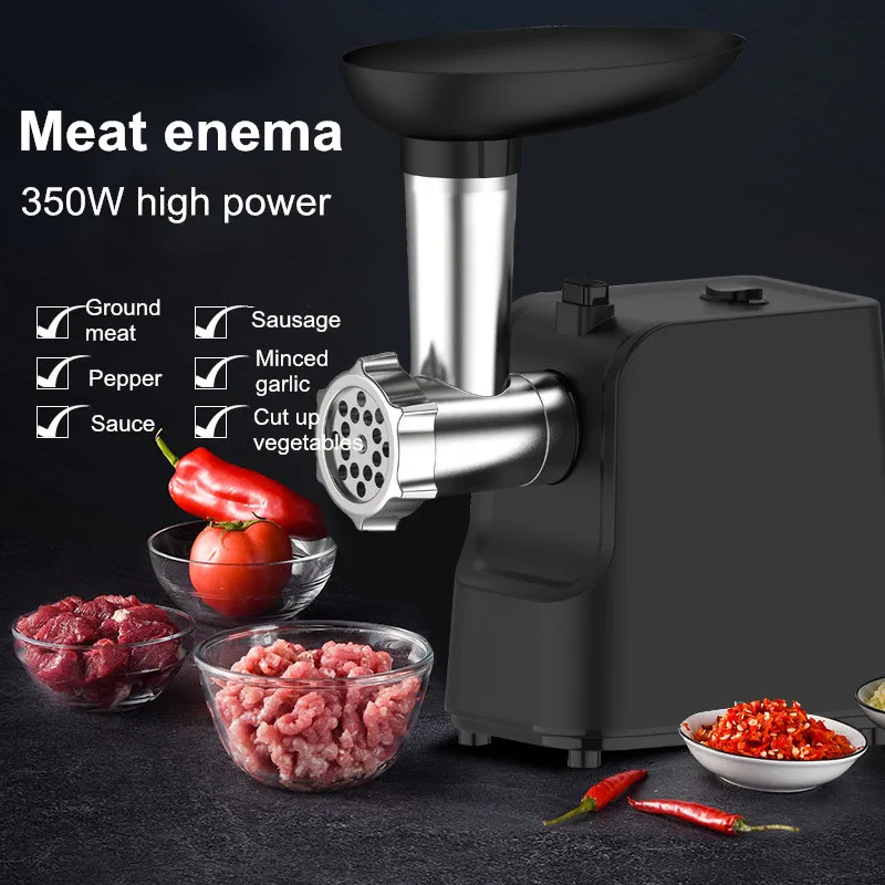 Meat Grinder Household Multifunctional Electric Sausage Filling Machine Minced Meat Table Small Sausage Filling Machine Kitchen 2