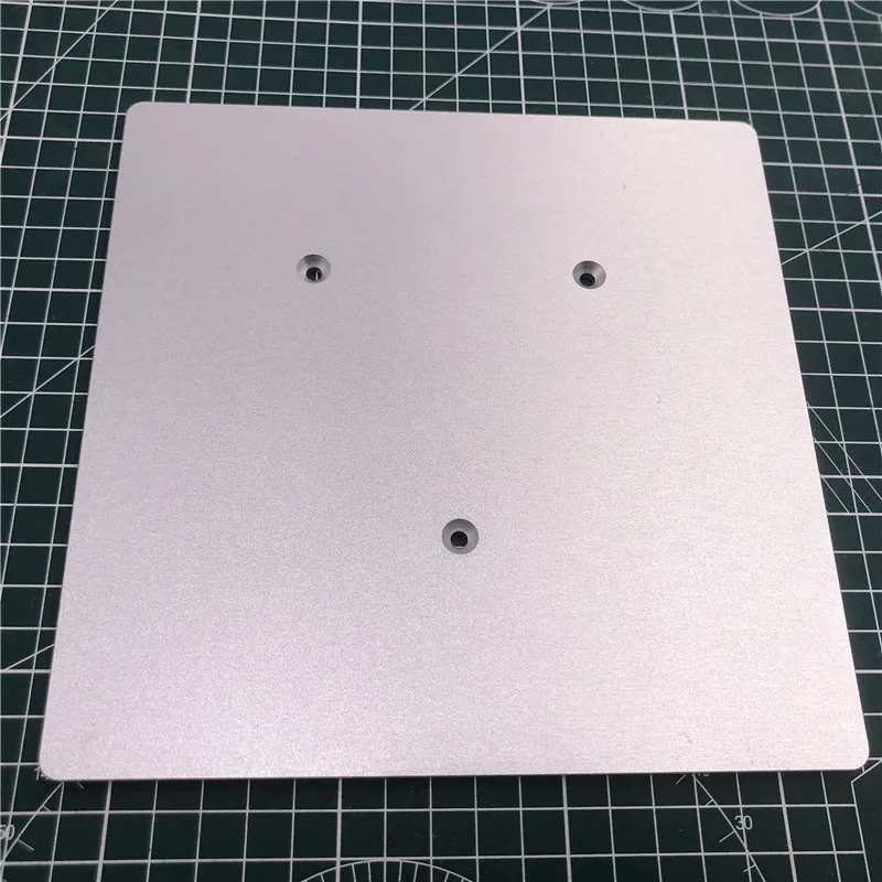 Espessura da Placa mm da Construção da Cama da Liga de Alumínio do Molde Mic6 da Impressora 3d do V-minion