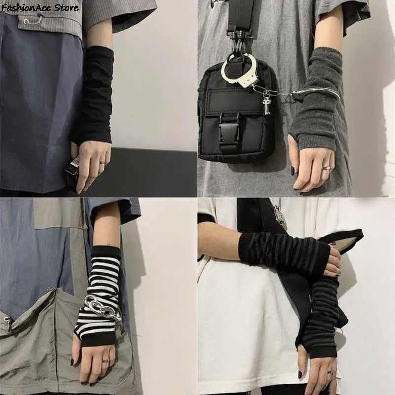 

Anime Glove Cosplay Darkly Ninja Mitten Oversleeve Man Women Fashion Sun Block Keep Warm Cuff