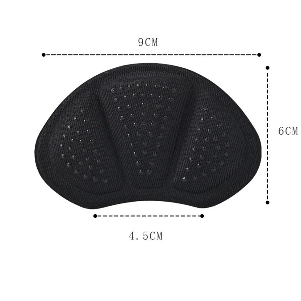 2Pair Heel Stickers Heel Protectors Sneaker Shrinking Size Insoles Anti-wear Feet Shoe Pad Adjust Size High Cushion Inserts