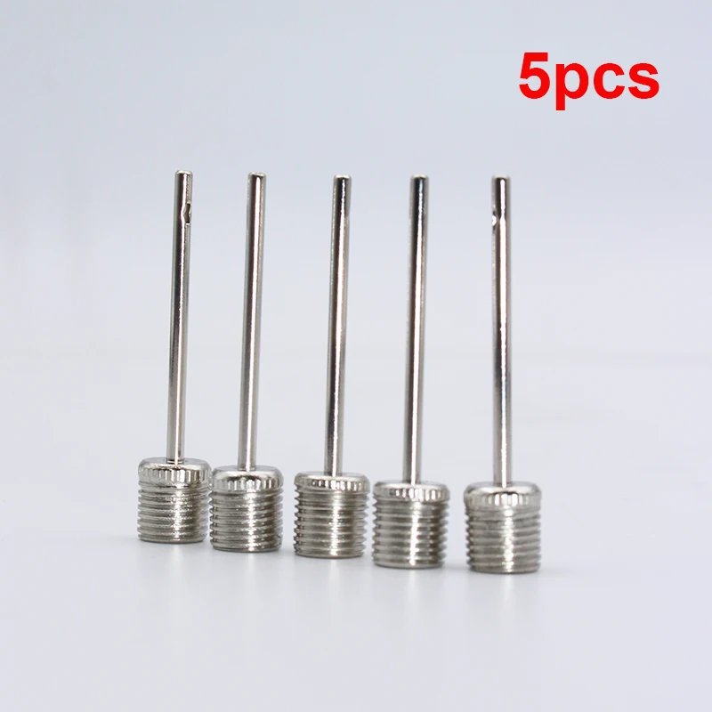 New Ball Air Needle Stainless Steel Pump Pin Basketball Inflating Needle Football Soccer Inflatable Valve Adaptors Nozzle
