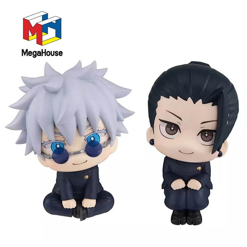 

Original Megahouse MH Look Up Jujutsu Kaisen Gojou Satoru Getou Suguru Q Version Anime Figure Model Toys Collectible Kawaii Doll