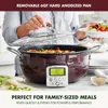 6QT frying pan, Fried Rice, health ceramic non stick pan Cooking Appliances 4