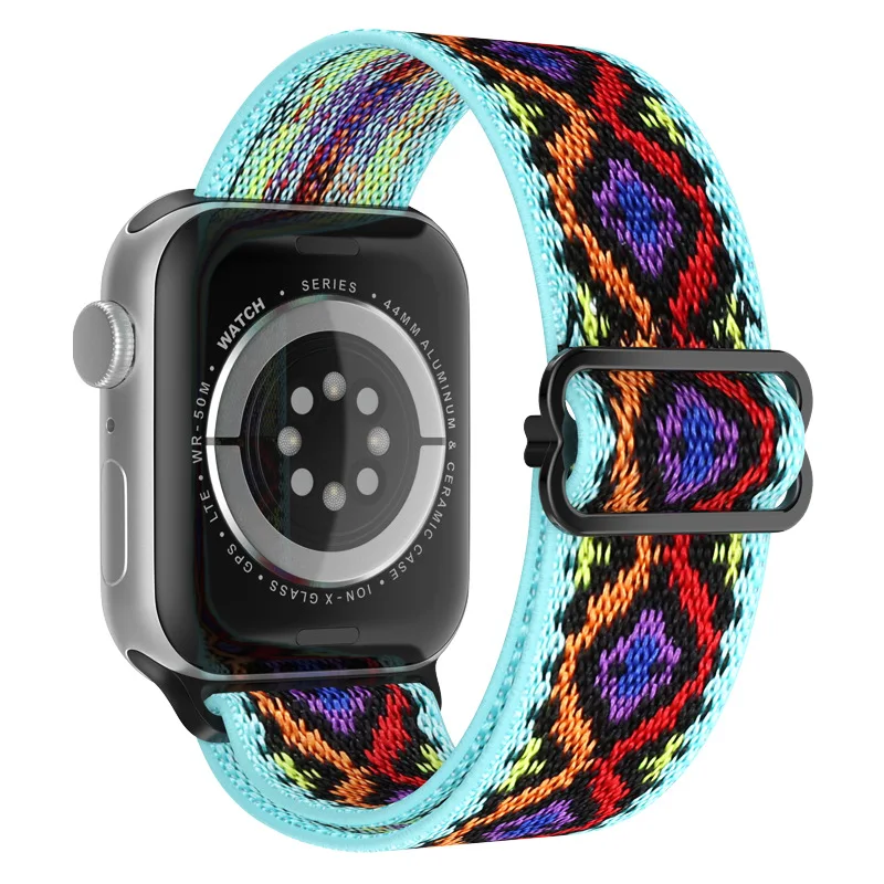Elastic Silicone Solo Loop Watch Strap - Universal Fit