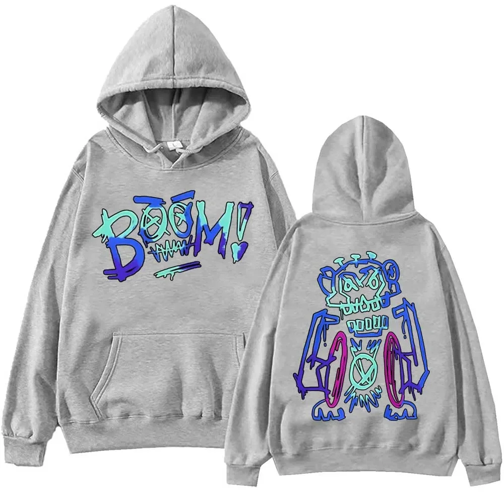 Hot Anime Arcane Jinx Graffiti Hoodie Harajuku Hip Hop Pullover Tops Sweatshirt Fans Gift Graphic Hoodies Unisex Sweatshirts 3