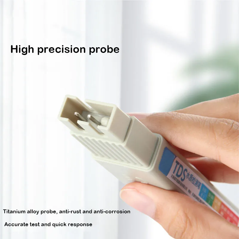Portable Pen TDS Tester Digital Water Meter Filter Measuring temperature Water Quality Purity Drinking Aquariums 0-9999ppm