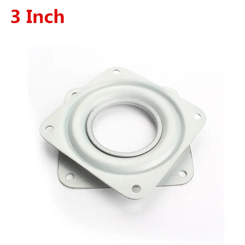6 Inch Lazy Susan Turntable Steel Ball Bearings Stands Swivel Plate Rotating Tray for Furniture Chairs Display Cooking Tabletop image 8