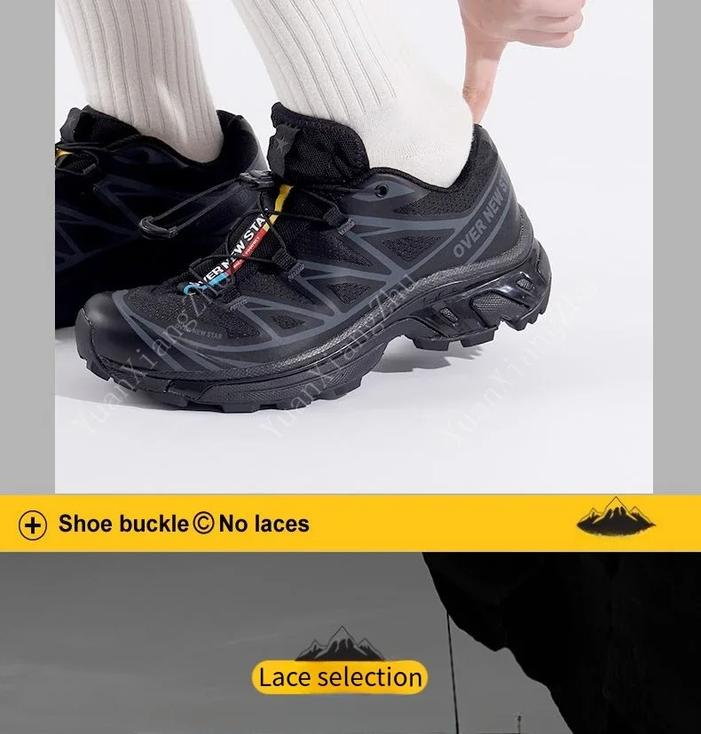 Runde Tennis-Schnürsenkel ohne Binden für Laufschuhe, Erwachsene & Kinder, Schwarz/Weiß, Schnürsenkel-Zubehör – Detail 6