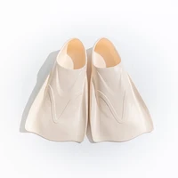 Snorkel Fins Swim Flippers Short Diving Frog Shoes Duck Webs Adjustable Silicone Travel Size Open Heel Adult Men Women Youth Kid 2