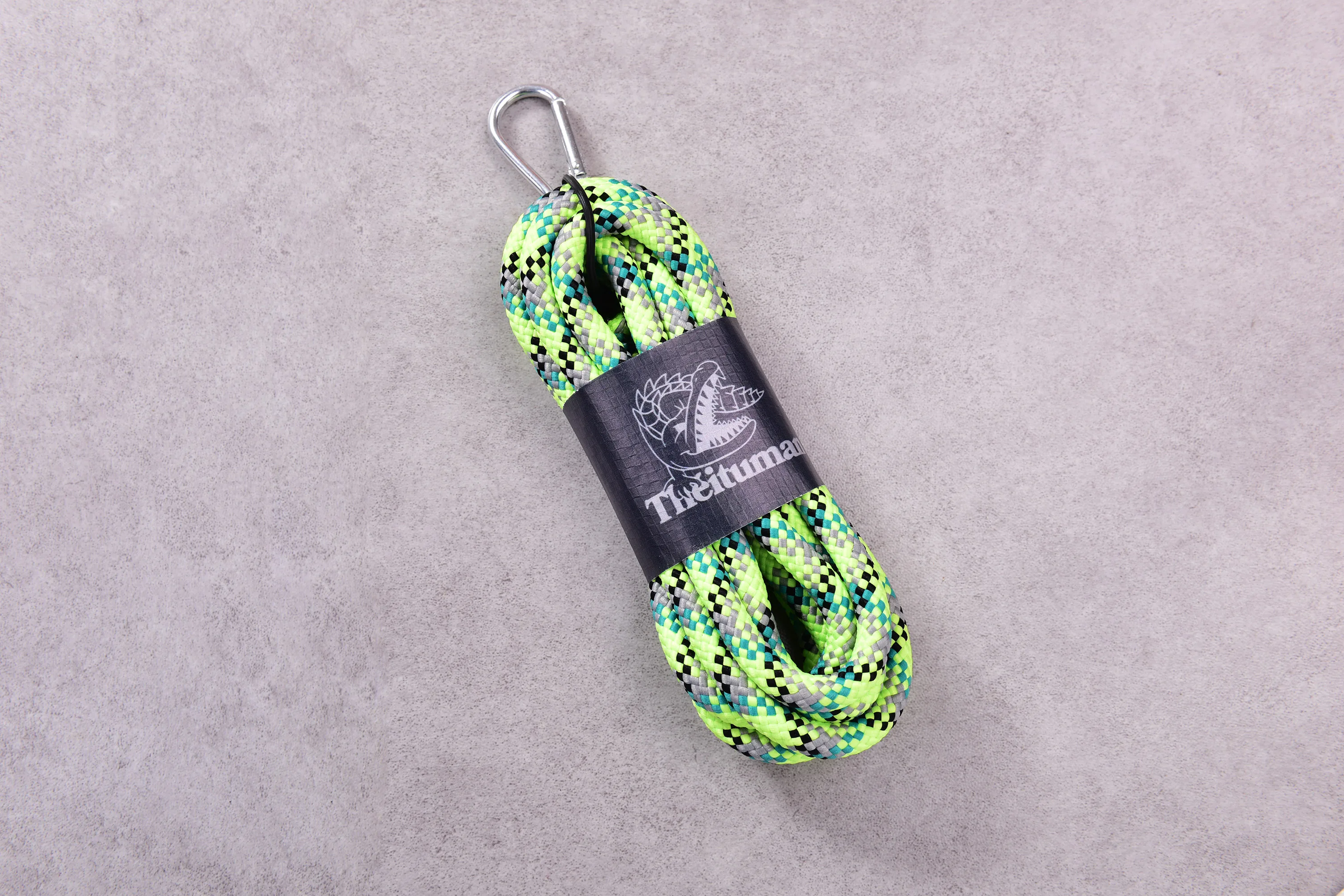 Vibrant Multicolored 8mm Polyester Braided Paracord - 3 Meters, Perfect for Pet Leashes and Safety Ropes