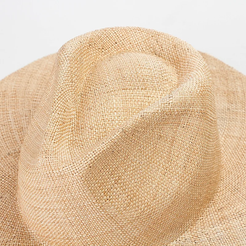 Treasure Grass Straw Hat Summer Lightweight Beach Big Eaves Straw Hat