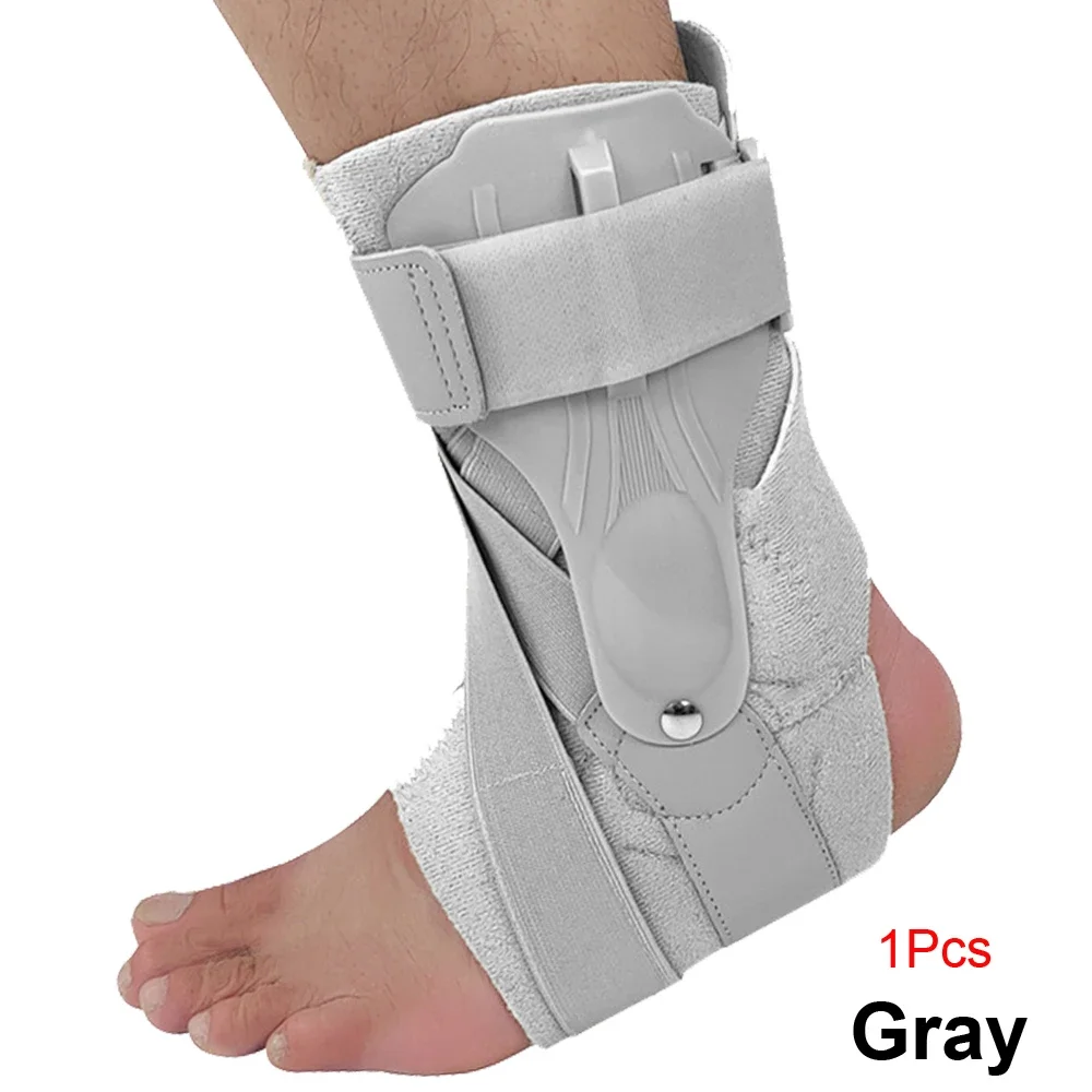 Cavigliera Ortopedica In Gel Regolabile – Supporto Per Distorsioni, Fascia Stabilizzatrice Traspirante Per Piede Destro/Sinistro, Adulti