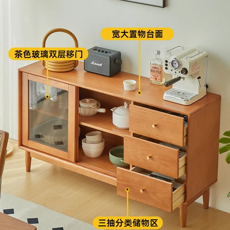 Prefab House Sideboards et Sideboard China Cabinet Dining Room Accent Complete Kitchen Furniture Alacena Living Interior LT