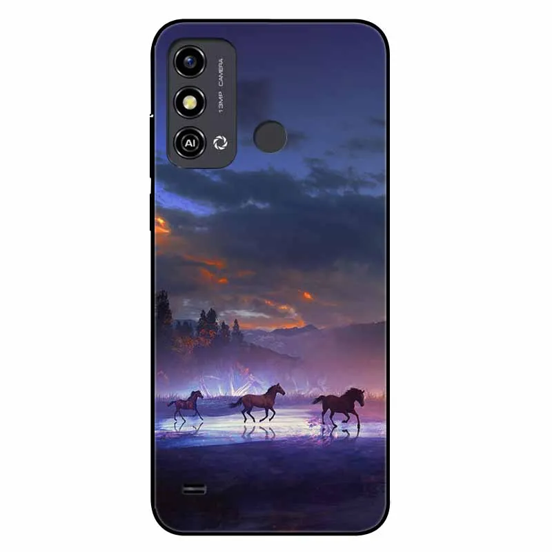 Fashion Silicone Back Cover - TPU Soft Protective Case with Animal Design