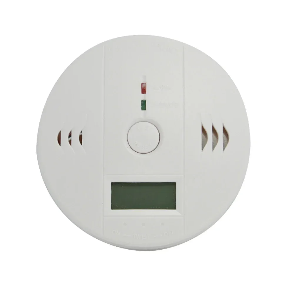 1Pcs Standalone Battery Inside CO Alarm Sensor Anti Posioning Carbon Monoxide Detector Personal Safe Gas Detector Alarm
