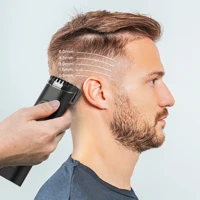 Sejoy Electric Hair Trimmer for men 3 in 1 Shaver Razor Cordless Hair Clipper Rechargeable Nose Hair Trimmer with LED Display 2