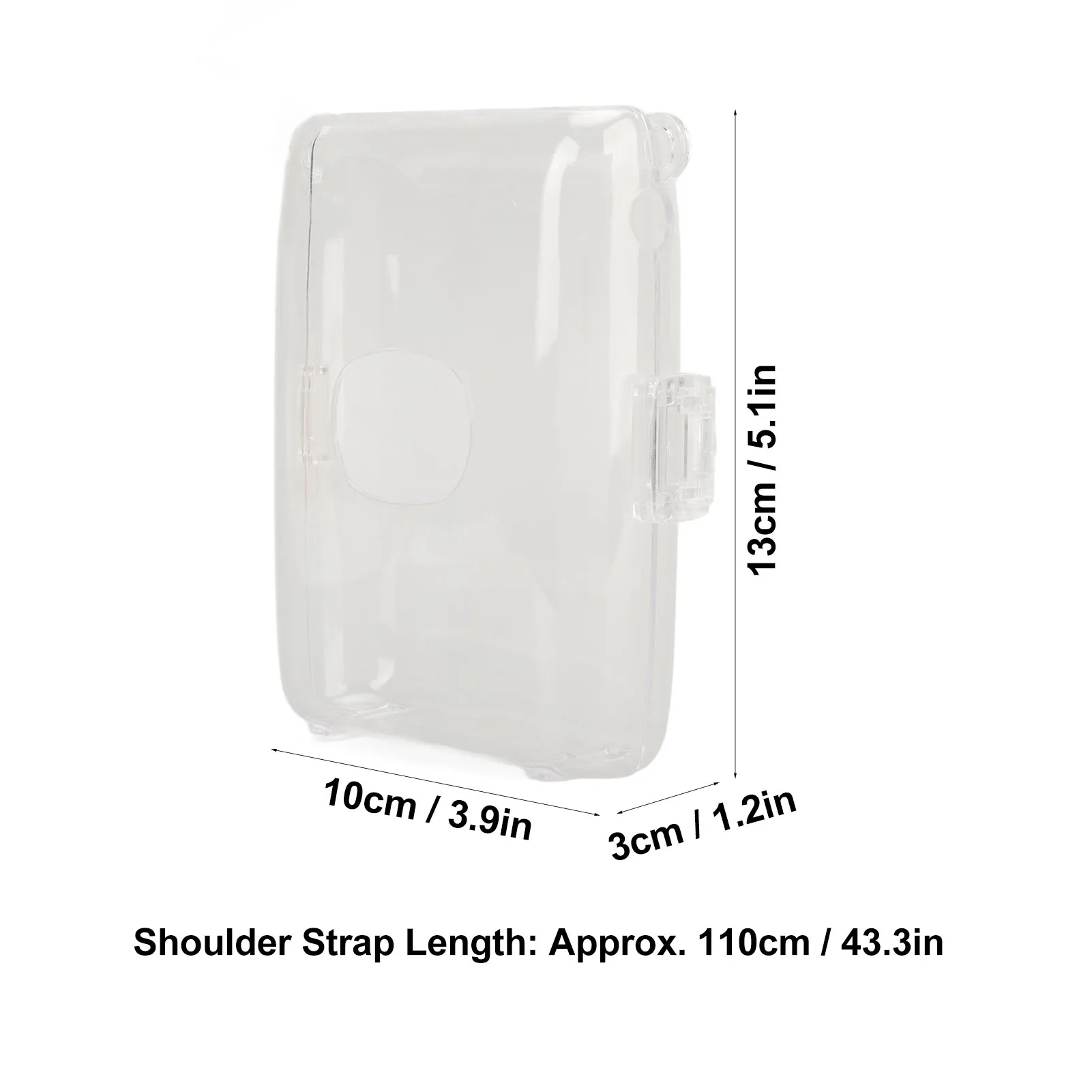 Protective Clear Case Anti Scratch Anti Fall PC Crystal Hard Camera Cover for Instax Mini Link 2 Printer new instant camera case