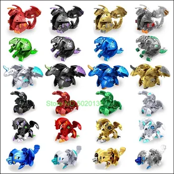 Bakuganes, Trox, 5.08 cm High Collectible Dolls and Trading Cards, Suitable for Children 6 Years Old and Above