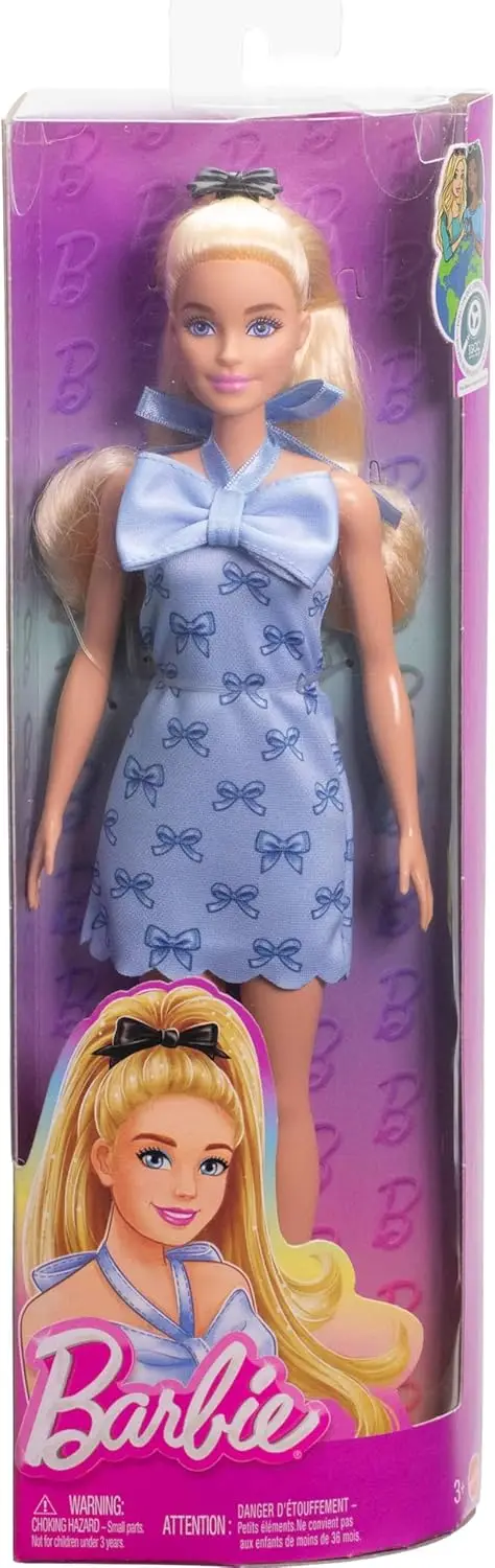 Gradient Blue & White Fashion Doll Gown For 11.5" Dolls (Barbie-Size)   Handmade 1/6 Scale