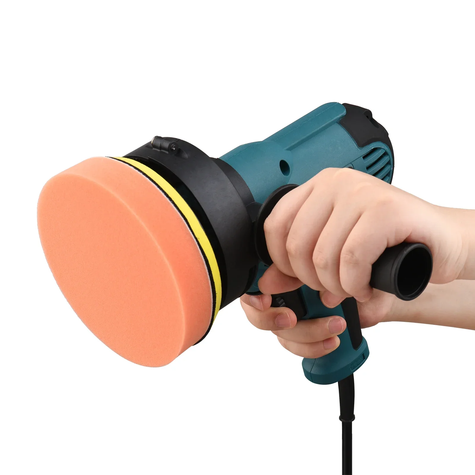 

5-inch Electric Car Polisher 700W Auto Car Polisher Buffer with Detachable Sander Rotary Tool 600-3700RPM Speed Regulation