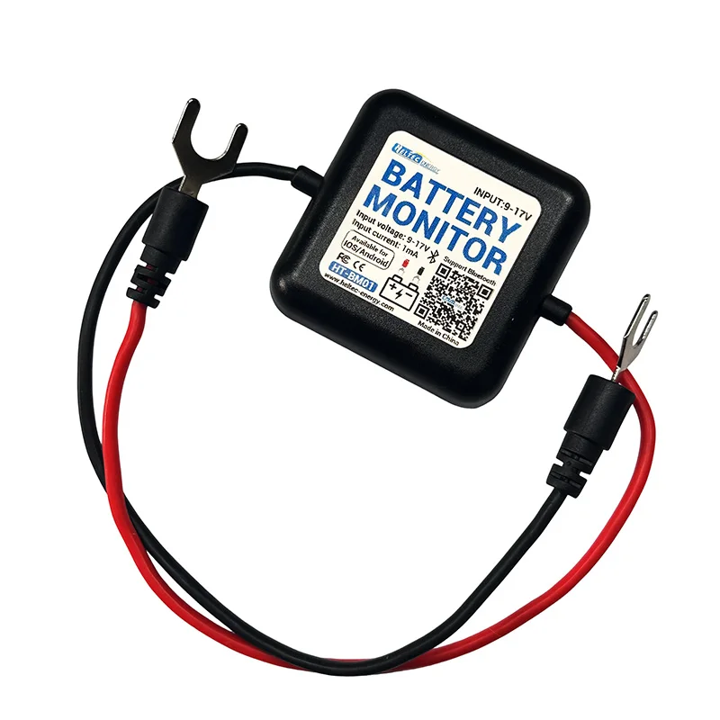 Wireless Bluetooth 12V Battery Health Monitor with App Integration