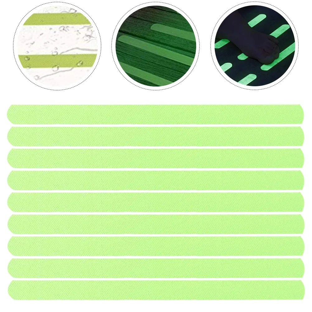 

24Pcs Fluorescent Tape Glow in The Dark Tape Luminescent Emergency Roll for Outdoor Sports, Night, and Home Marking
