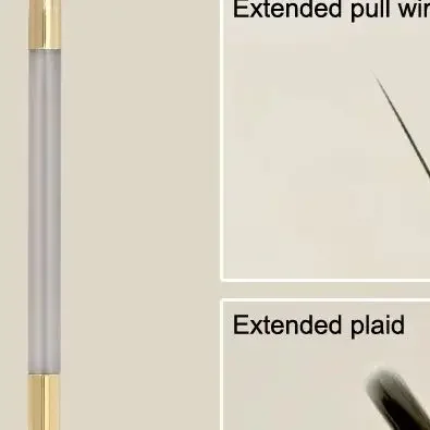Nail Art Brush for Creative DIY Designs – Versatile Hard Bristle Stripe Liner Tool