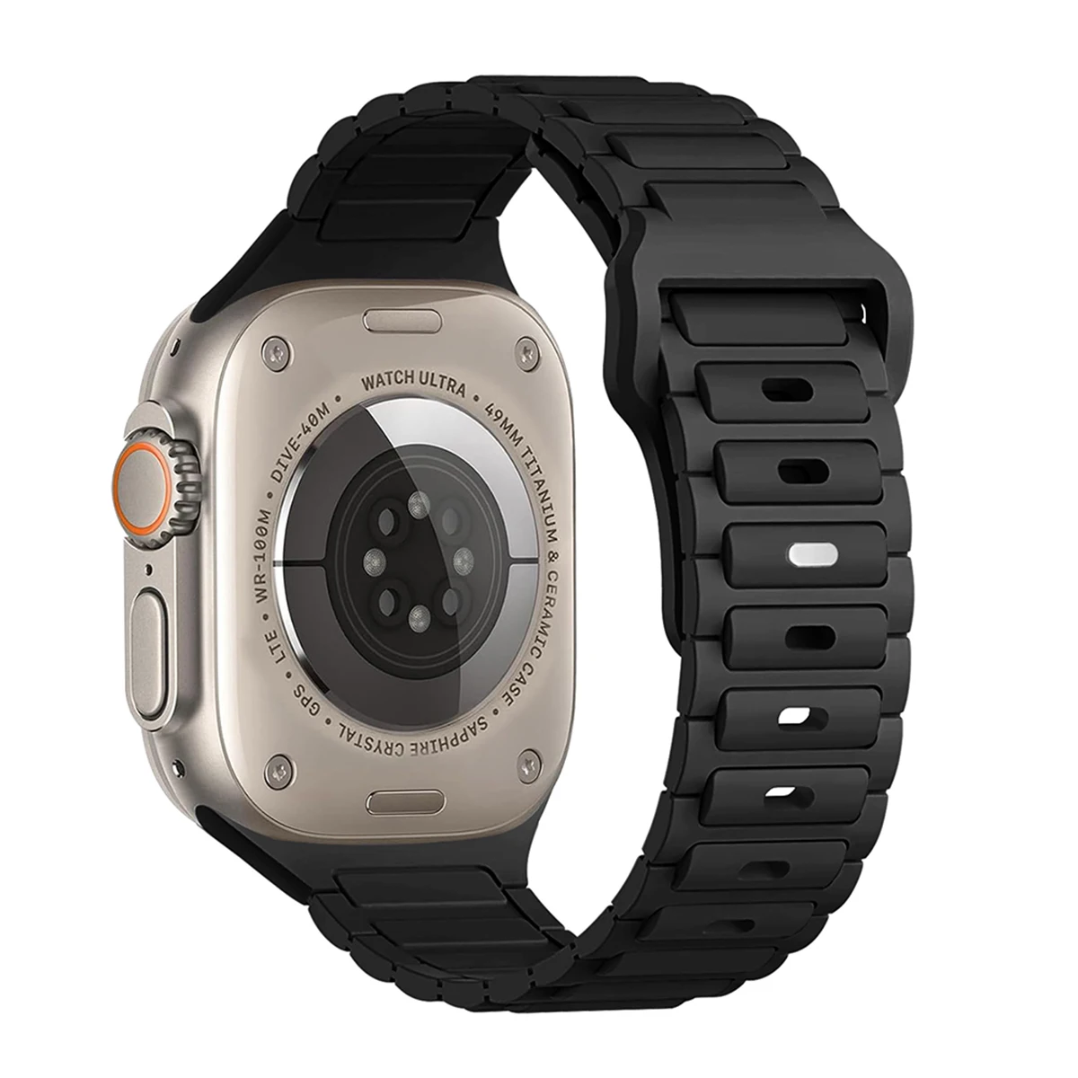 ตัวเลือกสินค้า สร้อยข้อมือซิลิโคนแฟชั่นสำหรับ Apple Watch ทุกรุ่น