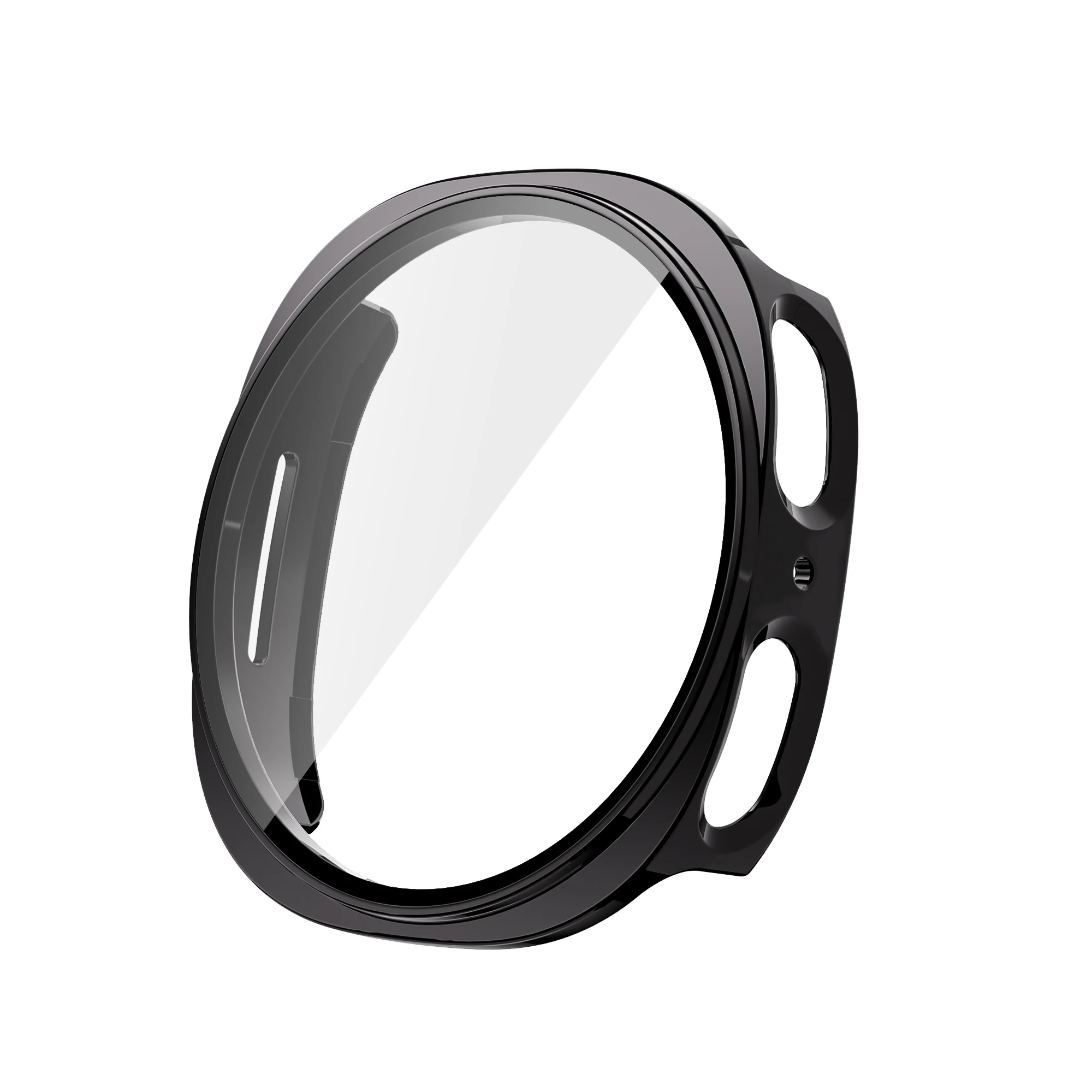 Premium Tempered Glass Smartwatch Protective Case with Screen Protector