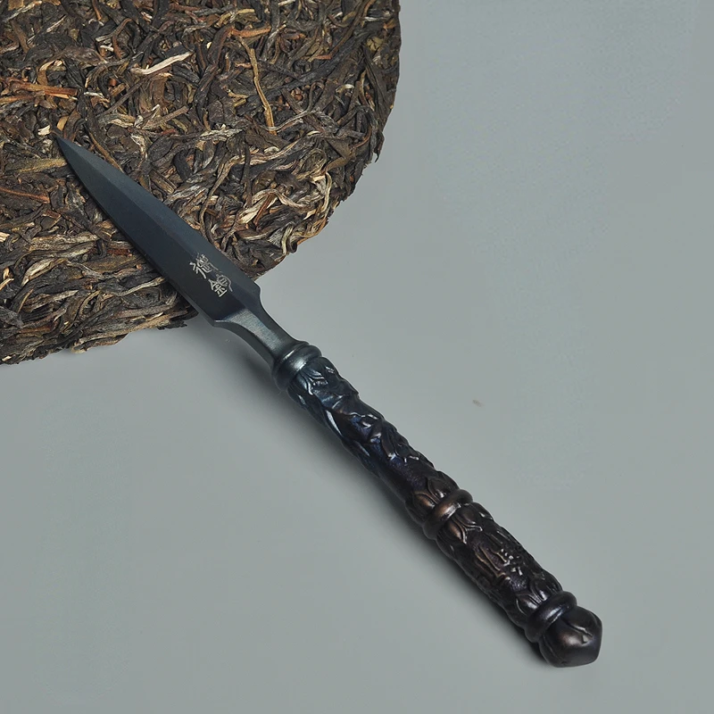 

Puer Tea Knife Prying Handmade Stainless Steel Tea Knife Tool Chinese Vintage Kung Fu Tea Needle Tea Cutter Tea Ceremony Teaware