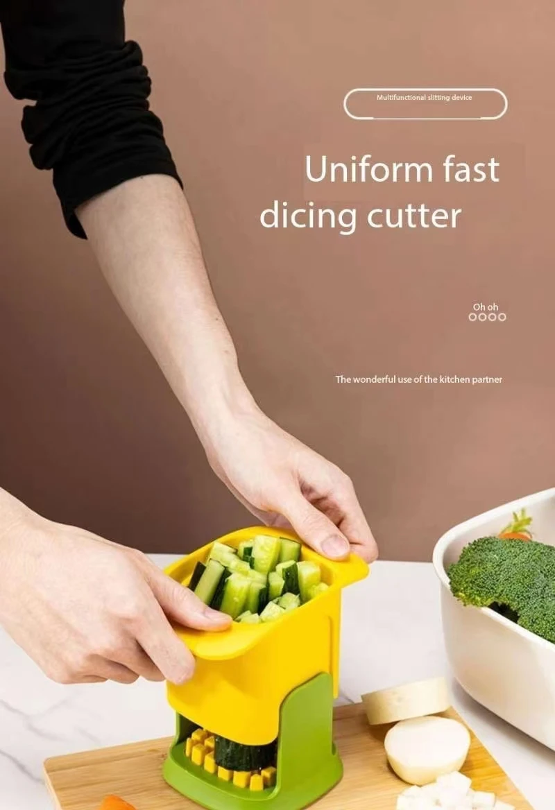 Multi functional vegetable cutting dao household manual pressure