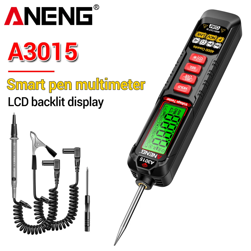 ANENG A3015 Digital Multimeter Phase Sequence Tester