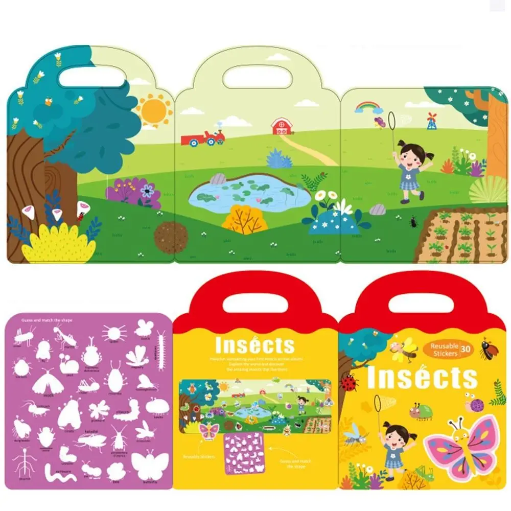 

Cognitive exercise Enlightenment Magnetic Puzzle Sticker Three-Dimensional Animal Puzzle Cognitive Puzzle Early Education Toy