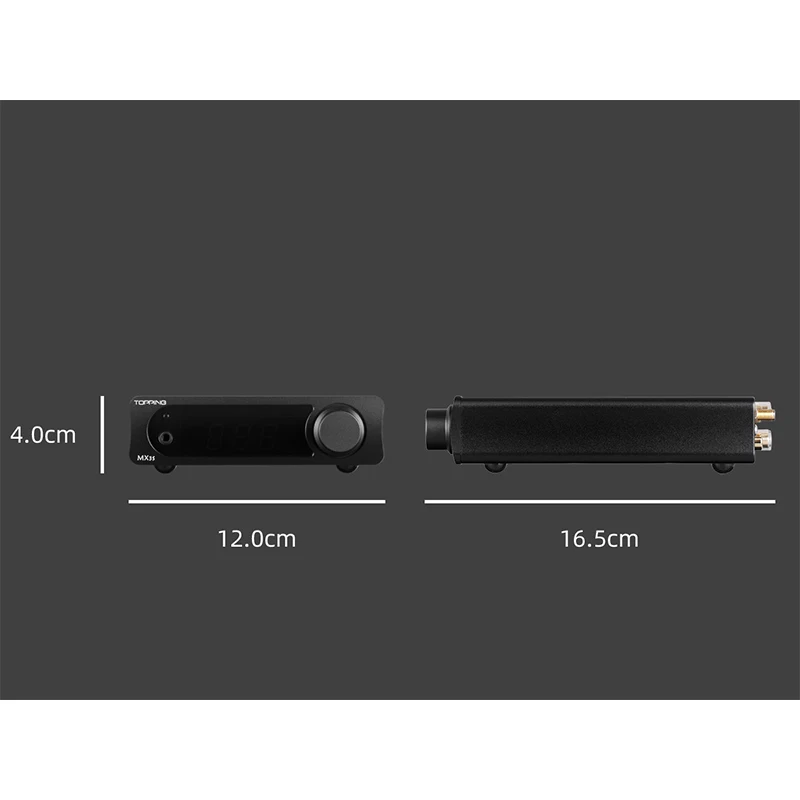 TOPPING MX3S All-In-One Hi-Res Audio DAC AMP Headphone Amplifier with Remote Control