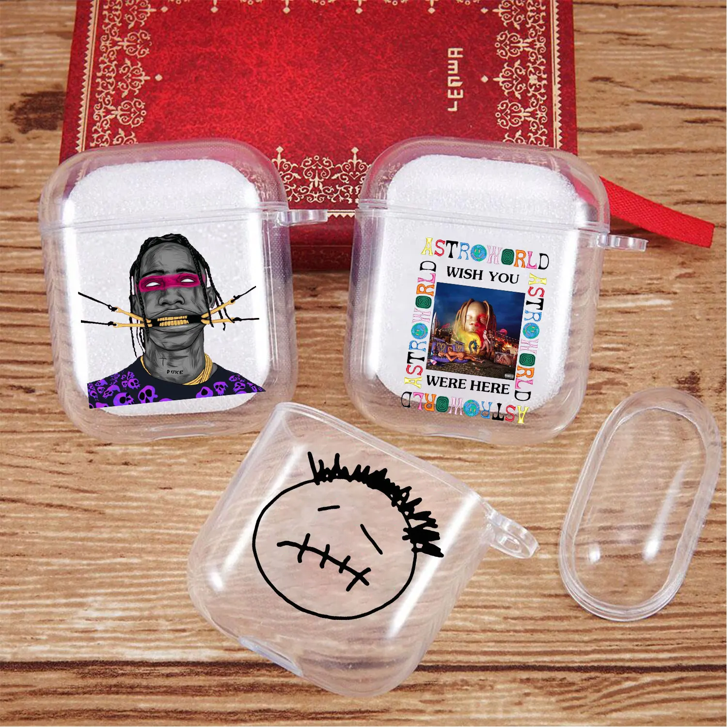 For Airpods Case Boy Basketball Soft Silicone Earphone Cases For