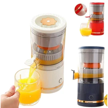 Spremiagrumi elettrico portatile Ricarica USB Frullatore per frutta arancia e limone Mini spremiagrumi automatico wireless per uso domestico da viaggio 1