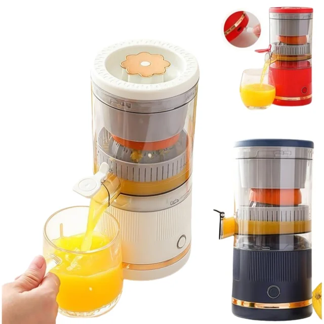 Spremiagrumi elettrico portatile Ricarica USB Frullatore per frutta arancia e limone Mini spremiagrumi automatico wireless per uso domestico da viaggio 1