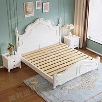 Chambre à coucher lit esthétique moderne Unique Style De luxe lits princesse rangement Camas De mariage dortoir meubles décoration 3