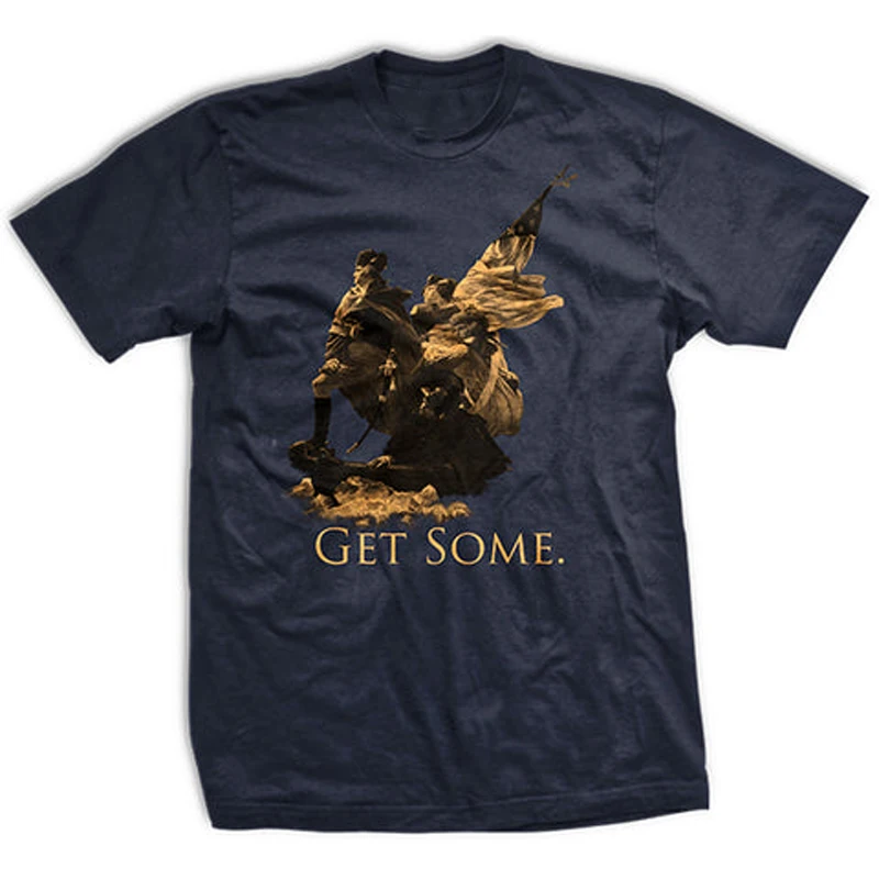

George Washington Get Some T-Shirt. Premium Cotton Short Sleeve O-Neck Mens T Shirt New S-3XL