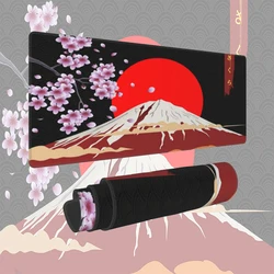 Kawaii Pink Sakura Mouse Pad 30x80CM Game New Mousepad XXL keyboard pad Non-Slip Office Carpet Laptop Mice Pad Game Accessories