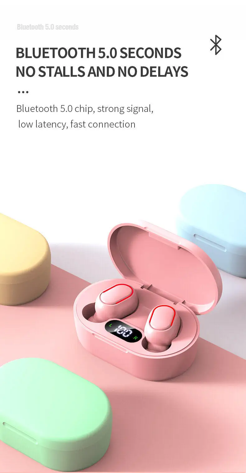 Description Picture 4 of itemE7S Tws Gaming Headset Bluetooth Earphones Earbuds Blutooth Earphone Wireless Hearing Aids Sport Ear Buds Hifi headphones