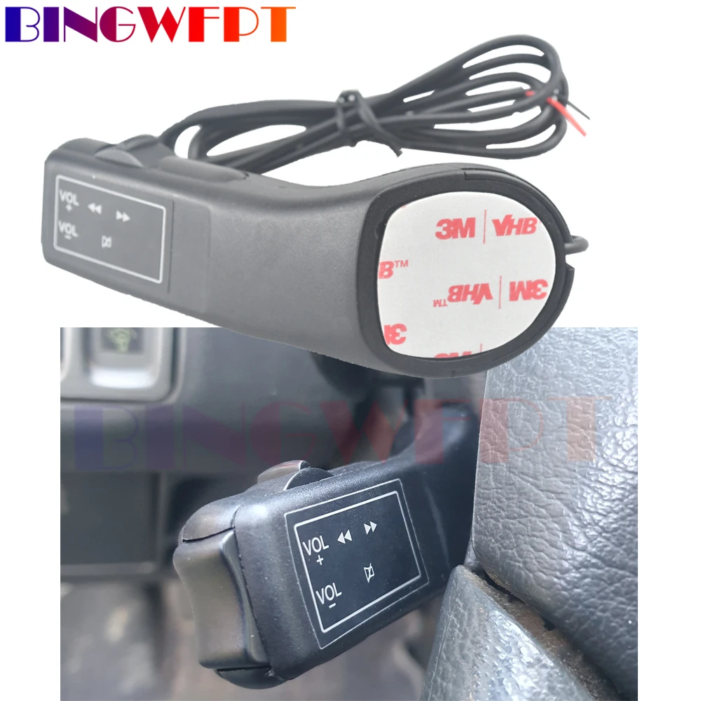 Universal Steering Wheel Remote Control Button Car Steering Wheel