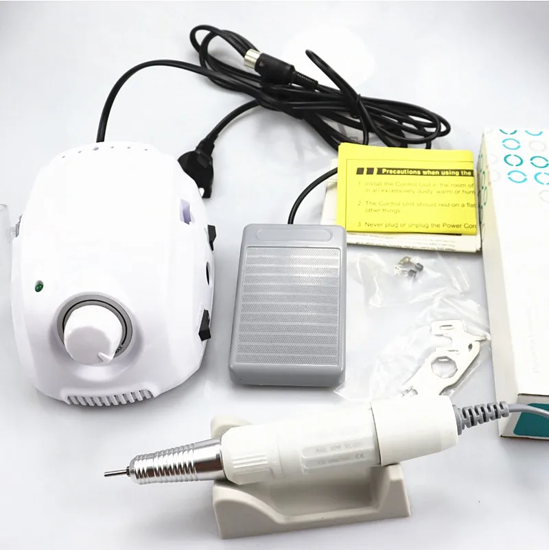 Strong 210 Manicure Machine LAAOVE Champion 65W Micromotor 35000RPM H20N Handpiece Electric Nail Drills Nail Art Equipment 2