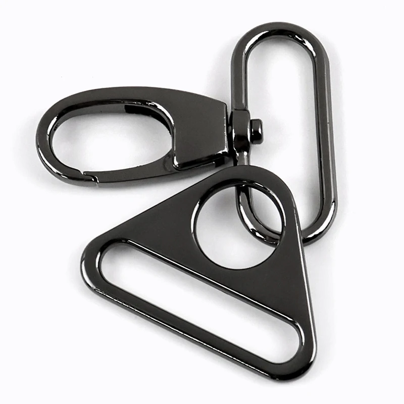 Versatile Metal Swivel Clasp Snap Hooks for DIY Crafts and Accessories