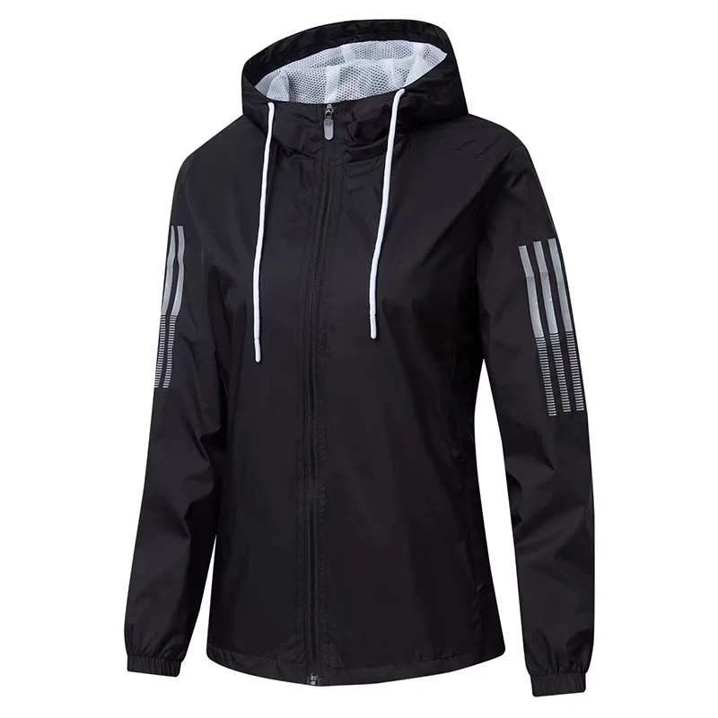 Golf Women's Clothing Spring and Autumn New Outdoor Quick drying Sports Jacket Breathable Hooded Windbreaker Casual Thin Coat