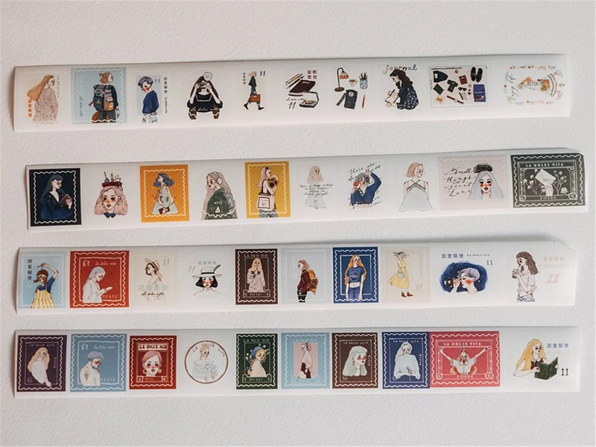 1 ループラドルチェヴィータスタジオコラージュタイムガール和紙 PET