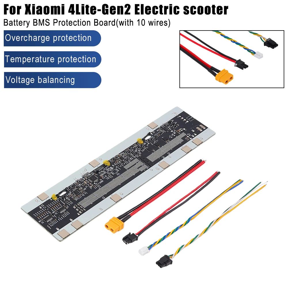 Elektroroller BMS-Leiterplatte für Xiaomi 4 Lite 2. Generation Kickscooter Batterieschutzplatine Reparatur-Ersatzzubehör – Detail 1